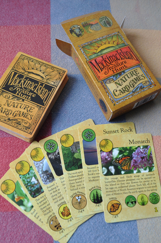 Mackinac Island Treasure Hunt: Nature Card Games Cards and Box